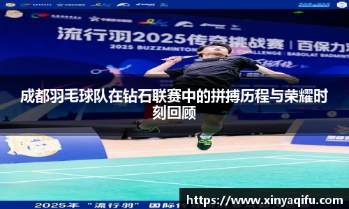 成都羽毛球队在钻石联赛中的拼搏历程与荣耀时刻回顾